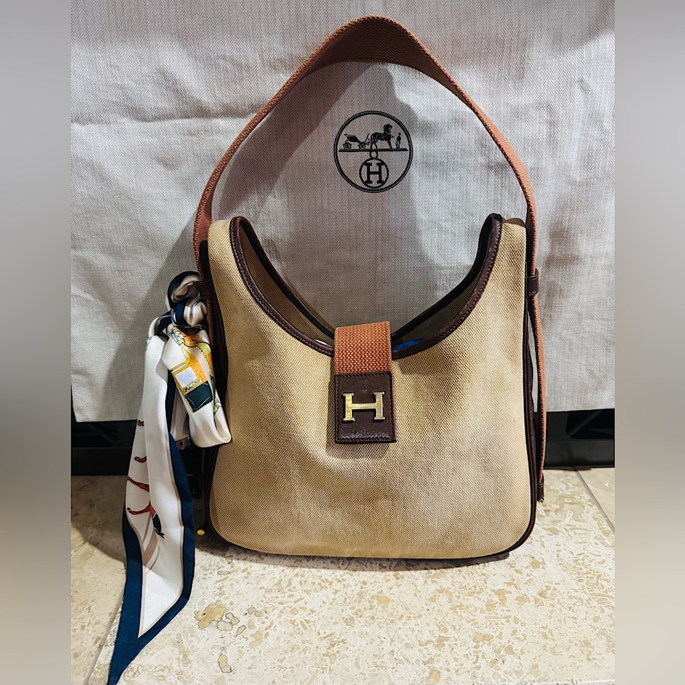 Authentic HERMES "H" Tsako Bag